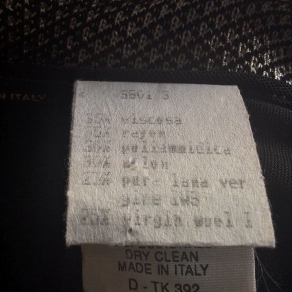 Gianfranco Ferre stretch duel color pencil skirt - Picture 7 of 8